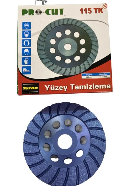 Procut 51185 Turbo Serisi Yüzey Temizleme 115 Mm ürün görseli 1