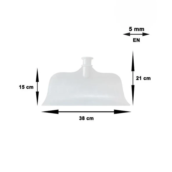 Plastik Gelberi 37 X 27 Cm Sapsız - Resim 4