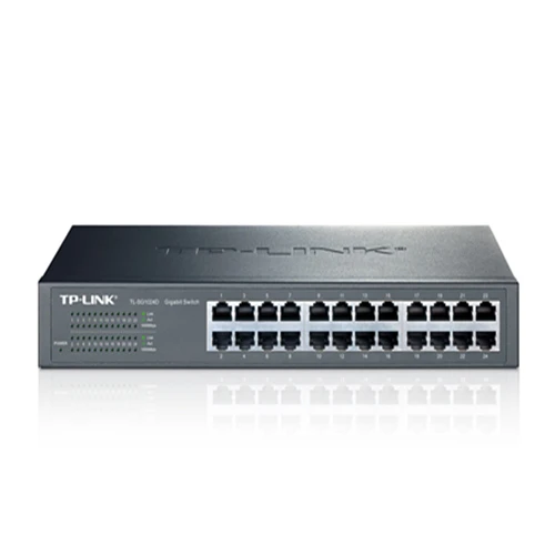 Tp-Link Tl-Sg1024D 24 Port 10/100/1000 Gigabit Desktop/Rack Switch (Siyah Çelik Kasalı) ürün görseli 1