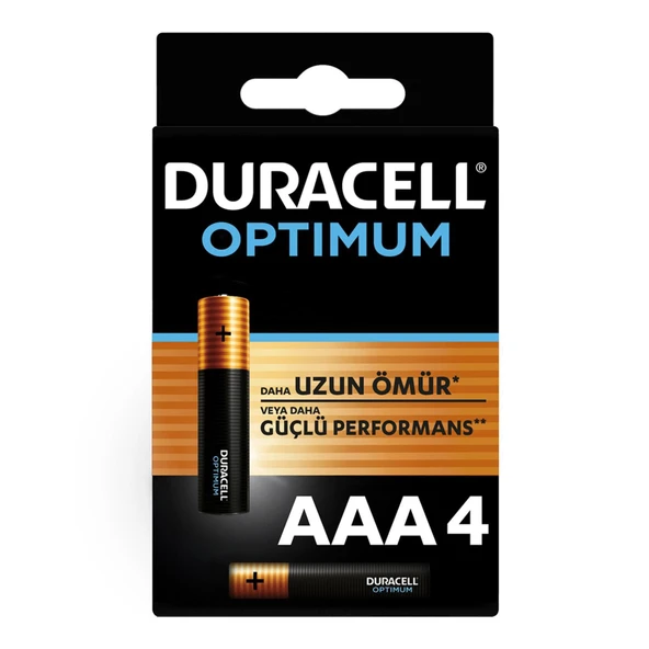 Optimum Alkalin Pil Aaa 4&Apos;&Apos; Lü Paket ürün görseli 1