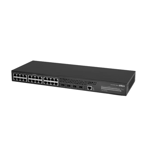 Dahua As5500-24Gt4Xf, 24 Port Gigabit, 4 Port 10G Sfp, L3 Yönetilebilir, Rack Mount Switch ürün görseli 1