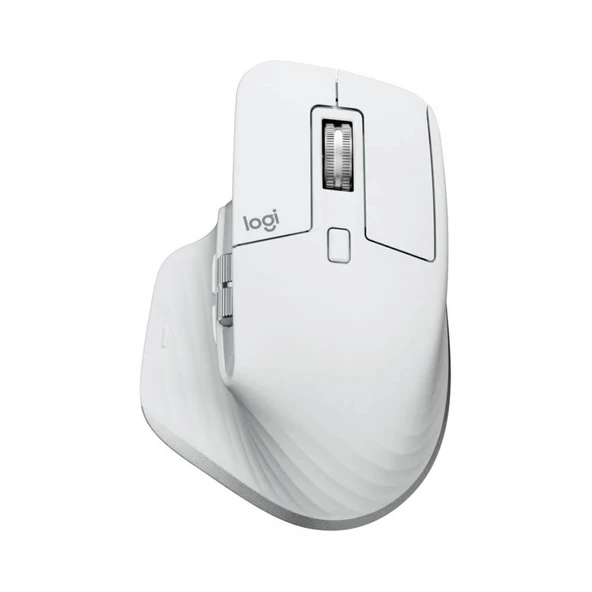 910-006560, Mx 3S, Beyaz, Bluetooth, 8000Dpi, Lazer, 7 Tuşlu, Usb-C Den Şarj Edilebilir, Mouse ürün görseli 1