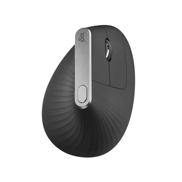 910-005448, Mx Vertical, Siyah, Bluetooth, 4000Dpi, Lazer, 4 Tuşlu, Usb-C Den Şarj Edilebilir, Dikey Ergonomik Mouse ürün görseli 1