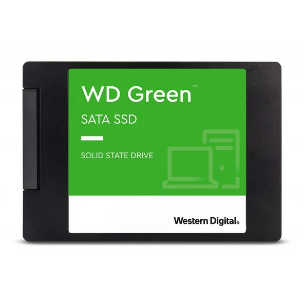 Wd Green, Wds100T3G0A, 1Tb, 545/465, 3D Nand, 2,5&Amp;Quot; Sata, Ssd ürün görseli 1
