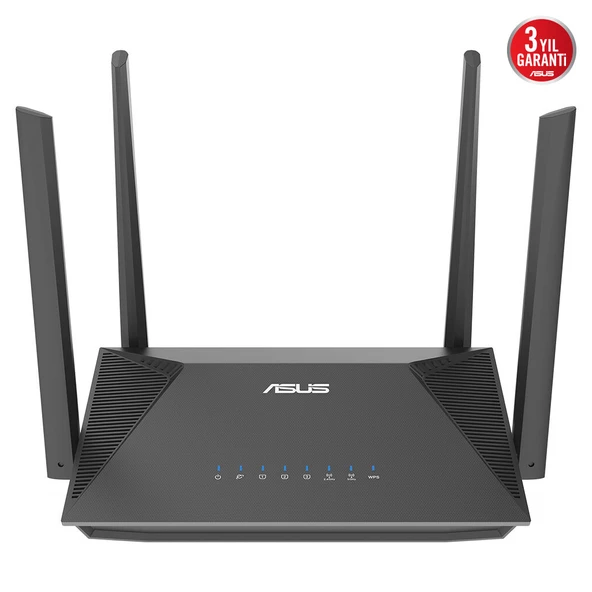 Rt-Ax52 Pro, Ax3000, 3 Port, 3000Mbps, Dual Band, Wi̇fi̇ 6, Aimesh, Extendable Router ürün görseli 1