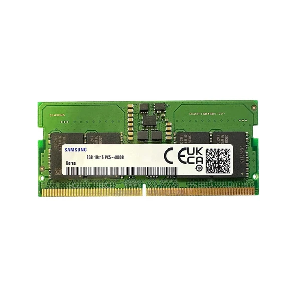 Samso4800/8, 8Gb, Ddr5, 4800Mhz, Cl40, 1.1V Notebook Ram (M425R1Gb4Bb0-Cqkol) ürün görseli 1