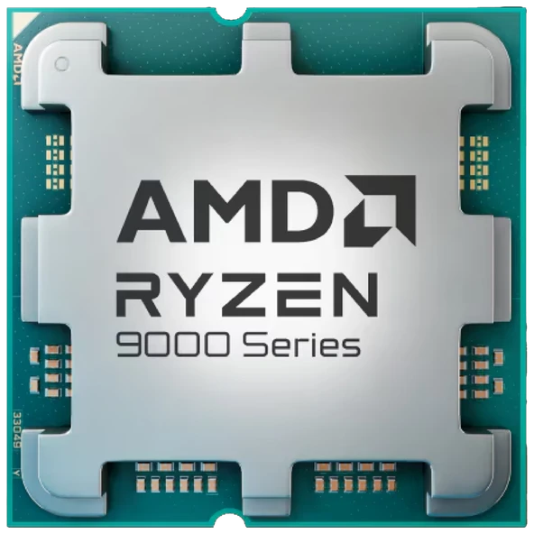 Amd Ryzen 5 9600X 6 Core, 3,90-5.40Ghz, 38Mb Cache, 65W, Am5 Soket, Tray, (Dahili Grafik Var, Fan Yok) ürün görseli 1
