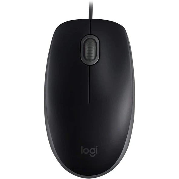 910-005508, B110 Siyah, Usb Kablolu, 1000Dpi, Optik, 3 Tuşlu, Mouse ürün görseli 1