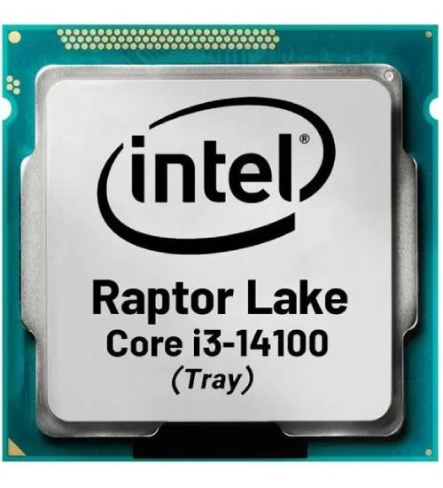 Intel Core I3 14100 4 Core 4.7 Ghz 12Mb 1700P 60W Tray (Kutusuz) (Fansiz) (14. Nesil) (Vga) ürün görseli 1
