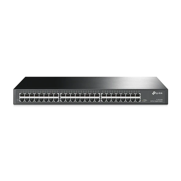 Tp-Link Tl-Sg1048, 48 Port, Gigabit, Yönetilemez, Metal Kasa, Rackmount Switch ürün görseli 1