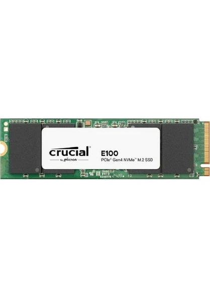 Crucial E100 1Tb Pcie 4.0 X4 Nvme 5000-4500Mb/S Ssd Ct1000E100Ssd8 ürün görseli 1