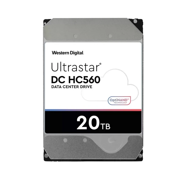 Wd Ultrastar, Wuh722020Ble6L4, 3.5&Amp;Quot;, 20Tb, 512Mb, 7200 Rpm, 7/24 Enterprise, Data Center-Güvenli̇k-Nas-Server, Hdd (Dc Hc560) (0F38785) (Türkiye Distribütörü Garantili) ürün görseli 1