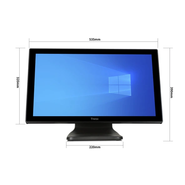 Tiwox Tp-3150+, Intel I7 5.Nesil, 21.5&Amp;Quot; Ekran, 8Gb Ram, 128Gb Ssd, Endüstriyel, Dokunmatik Pos Pc ürün görseli 1