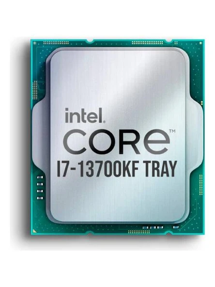 Intel Core I7 13700Kf 16 Core 3.40 Ghz 30Mb 1700P 125W Tray (Kutusuz) (Fansiz) (13.Nesil) (Novga) ürün görseli 1