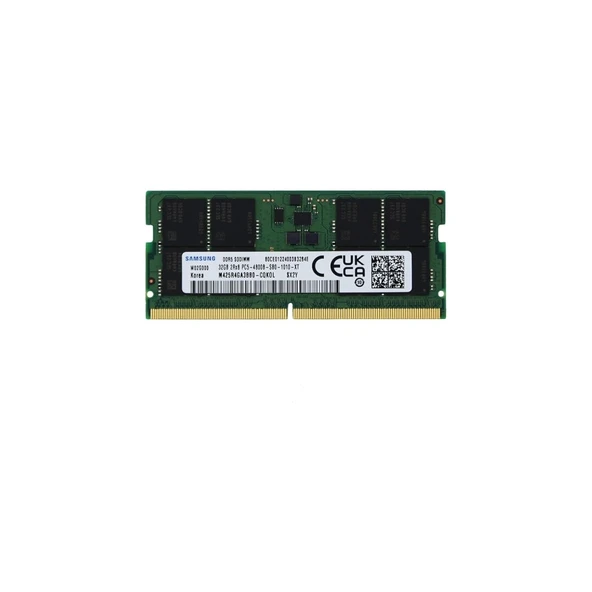 Samso4800/32, 32Gb, Ddr5, 4800Mhz, Cl46, 1.1V Notebook Ram (M425R4Ga3Bb0-Cqkod) ürün görseli 1
