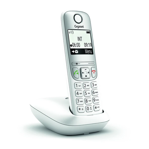 Gigaset A690, Dect Telefon, Beyaz, 14 Saat Konuşma, 180 Saat Bekleme, 100 Kişilik Rehber ürün görseli 1