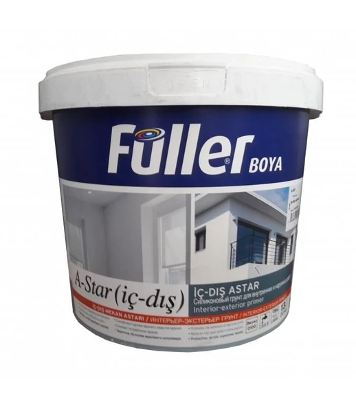 Füller A-Star İç Dış Cephe Astar 20 Kg Beyaz ürün görseli 1