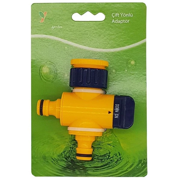Daye Dy8906 Çift Çıkışlı Musluk Aparatı ürün görseli 1