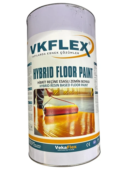 Ennalbur Vkflex Hybrid Floor Zemin Boyası 5 Kg Ral 1016 ürün görseli 1