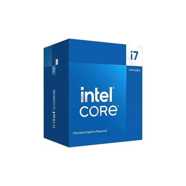 Intel I7-14700 20 Core, 2.10Ghz, 33Mb,65W, Lga1700, 14.Nesil, Box, (Dahili Grafik Var, Fan Var) ürün görseli 1