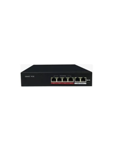 Uranium Poe-4002-48W 4 Port 10/100 + 2 Port 10/100 Rj45 Uplink Watch-Dog ürün görseli 1