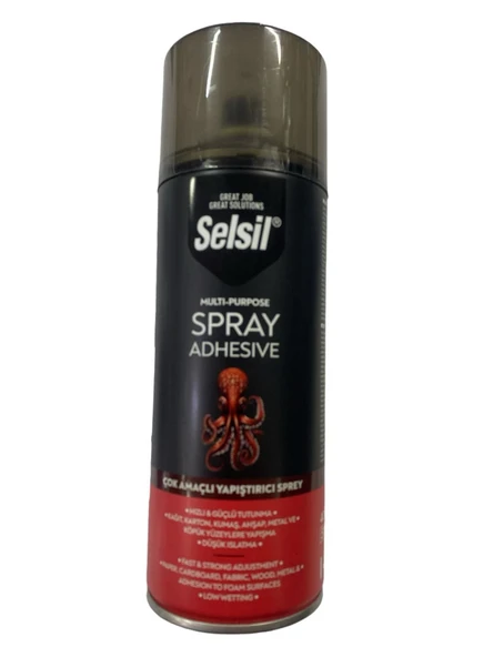 Selsil Çok Amaçlı Sprey Yapıştırıcı 400 Ml ürün görseli 1