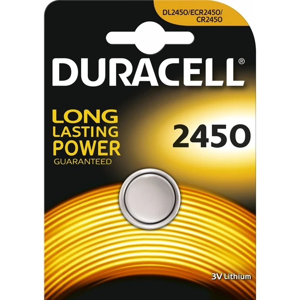 Yuvarlak Düğme Pil 2450 3 Volt ürün görseli 1