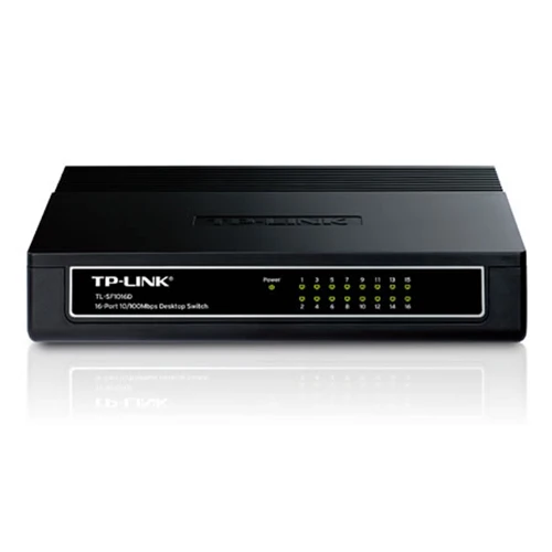 Tp-Link Tl-Sf1016D 16 Port 10/100 Switch ürün görseli 1