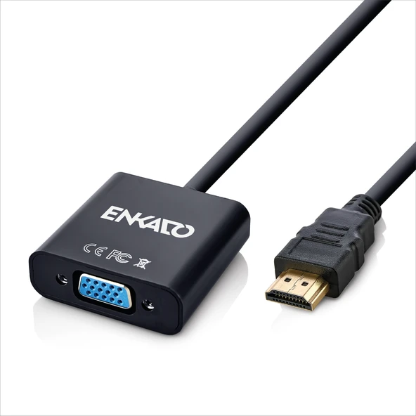 Enkado Ekd-Hv10, Hdmi To Vga Çevirici Adaptör ürün görseli 1