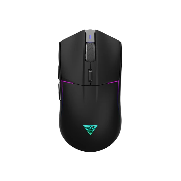 Gamdias Hades M3, Rgb Aydınlatma, 2.4Ghz Bluetooth Kablosuz, 7 Tuşlu, Şarj Edilebilir, Type-C, Mouse, 10.000 Dpi, Siyah ürün görseli 1
