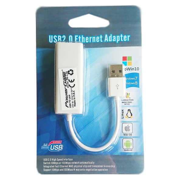Powergate Pg-L10, Megabit, Usb 2.0, Ethernet Kartı ürün görseli 1