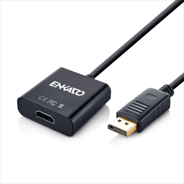 Enkado Ekd-Dh30, Display Port To Hdmi Çevirici Adaptör ürün görseli 1