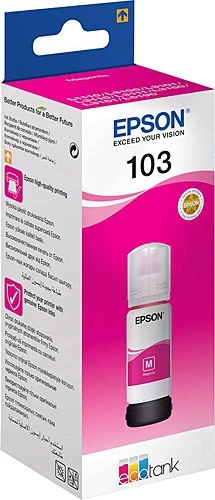 Epson T00S34A 103 Magenta Kırmızı Şişe Mürekkep ürün görseli 1