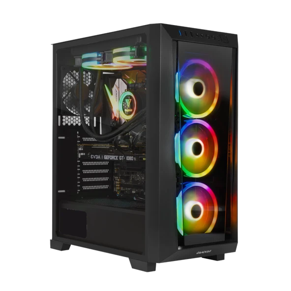 Gamdias Talos M1 Elite, 1600W, Tempered Glass, Argb, Atx, Professional Kasa ürün görseli 1