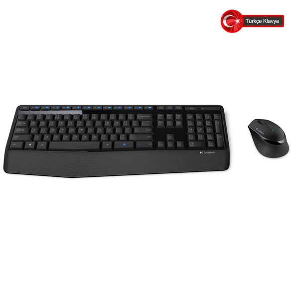 Mk345, 920-006514, Kablosuz, Türkçe Q, Klavye Mouse Set - Resim 3