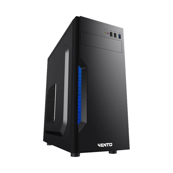 Vento Ta-K61 Mid Tower, 550W 80+ Siyah, Atx Kurumsal Kasa ürün görseli 1