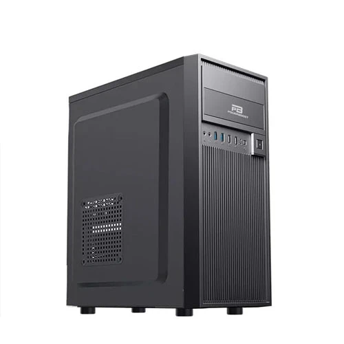 Powerboost Vk-1651 500W Dvd Yuvalı Panel Full Siyah Usb 3.0 Atx Kasa ürün görseli 1