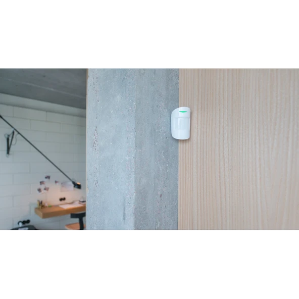 Ajax Motionprotect, Kablosuz, Pir Dedektör, Beyaz - Resim 2