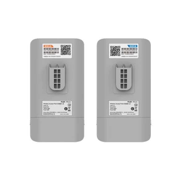 Ruijie Reyee Rg-Est310-V2, 1Port, 867Mbps, 5Ghz, Pasif Poe, Dış Ortam, Noktadan Noktaya Ptp-Ptmp, Acces Point, Kutu İçeriği 2 Adet, (1Km) ürün görseli 1
