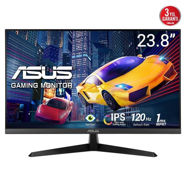 Vy249Hgr 23.8&Amp;Quot; 1Ms, 120Hz, Full Hd, Hdmi, D-Sub, Ips Led, Anti Bakteriyel, Işık Filtresi, Eye Care, Monitör ürün görseli 1