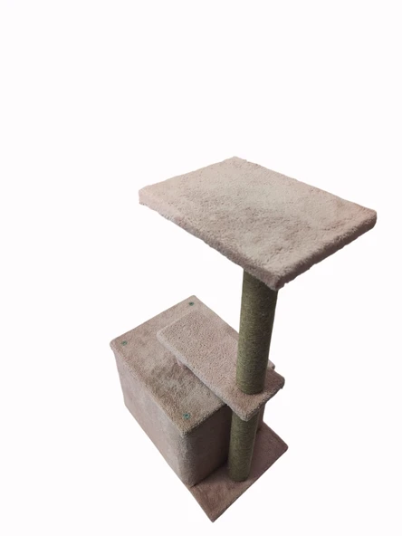 3A KEDİ TIRMALAMA 2 KAT PEMBE - Resim 7