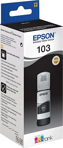 Epson T00S14A 103 Black Siyah Şişe Murekkep L1210/3210/3250-51/5290 ürün görseli 1
