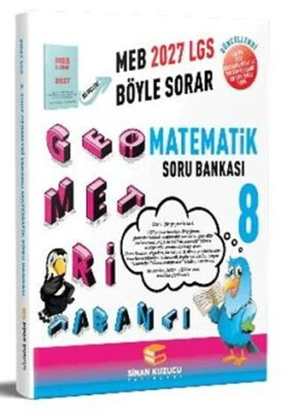 2027 8. Sınıf Geometri Tabanlı Matematik Soru Bankası Sinan Kuzucu ürün görseli 1