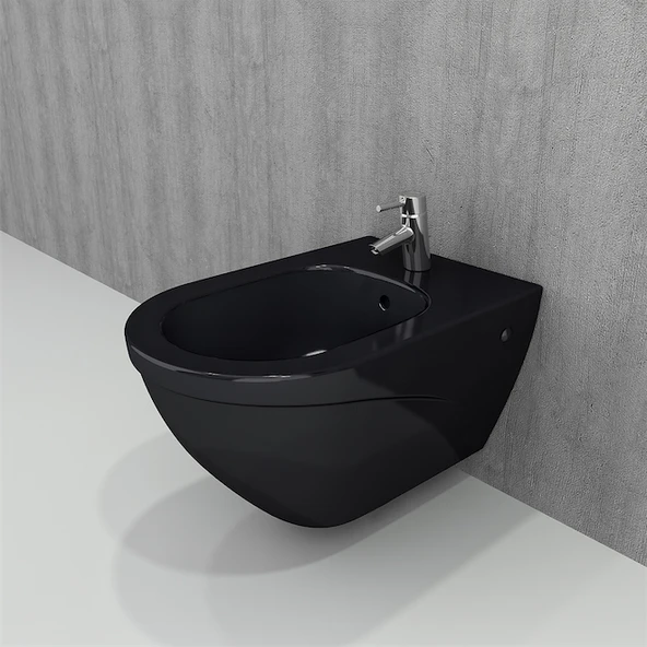 Bocchi Taormina Arch Asma Bide Parlak Siyah 1121-005-0120 ürün görseli 1