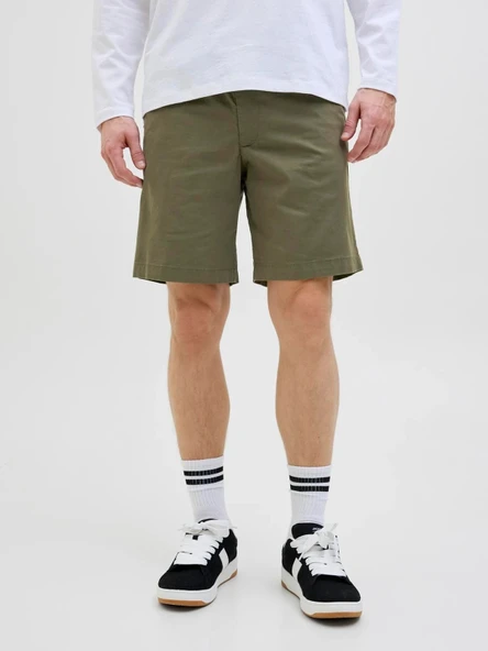 Jack&Jones 12274983 Erkek Sort - Haki - Resim 4
