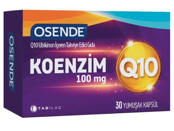 Osende Koenzim Q10 100 mg 30 Kapsül ürün görseli 1