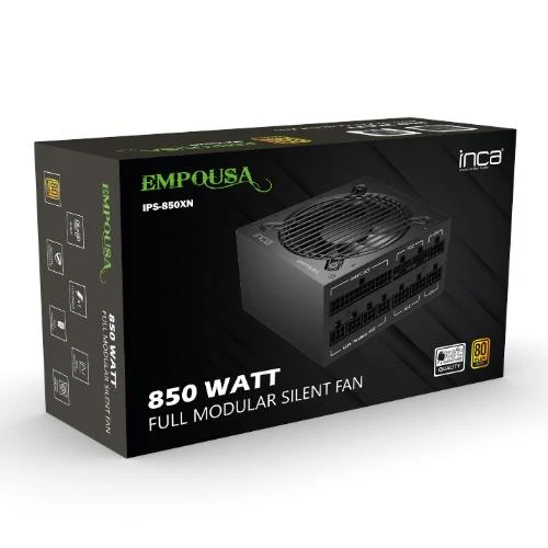 Inca Empousa Ips-850Xn 850W 80+ Gold Tam Moduler Power Supply ürün görseli 1