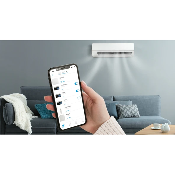 Ajax Wallswitch, Kablosuz, Güç Rolesi, Si̇yah - Resim 2