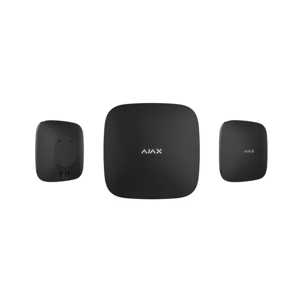 Ajax Hub2 (4G), Kablosuz, Görsel Doğrulamalı, Alarm Paneli, Si̇yah ürün görseli 1