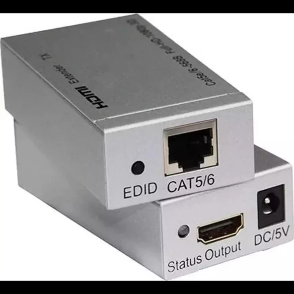 Hy-Hdex62, Hdmi Exterder, Cat6 Kablo Üzerinde 60Metre Uzatıcı. ürün görseli 1